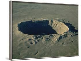Meteor Crater, the Largest Known in the World, Arizona, USA-Ursula Gahwiler-Framed Photographic Print