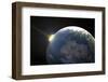 Meteor Impact, Artwork-null-Framed Photographic Print