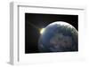 Meteor Impact, Artwork-null-Framed Photographic Print