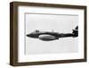 Meteor Jet in Flight-null-Framed Photographic Print