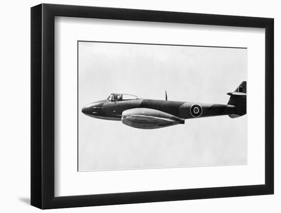 Meteor Jet in Flight-null-Framed Photographic Print