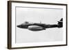 Meteor Jet in Flight-null-Framed Photographic Print