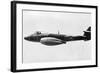 Meteor Jet in Flight-null-Framed Photographic Print