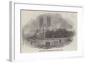 Meteor Seen at Westminster, on Saturday Evening-null-Framed Giclee Print