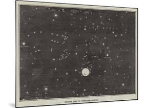 Meteor Seen in Nottinghamshire-null-Mounted Giclee Print