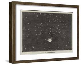 Meteor Seen in Nottinghamshire-null-Framed Giclee Print