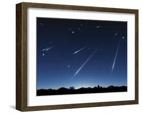 Meteor Shower, Artwork-Detlev Van Ravenswaay-Framed Photographic Print