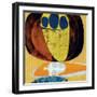 Meteor-Rex Ray-Framed Art Print