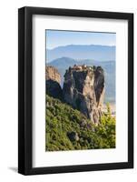 Meteora, Thessaly, Greece. The Eastern Orthodox Holy Trinity Monastery. (In Greek, Agia Triada o...-null-Framed Photographic Print