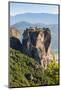 Meteora, Thessaly, Greece. The Eastern Orthodox Holy Trinity Monastery. (In Greek, Agia Triada o...-null-Mounted Photographic Print