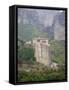 Meteora, UNESCO World Heritage Site, Greece, Europe-Angelo Cavalli-Framed Stretched Canvas