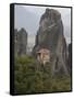 Meteora, UNESCO World Heritage Site, Greece, Europe-Angelo Cavalli-Framed Stretched Canvas