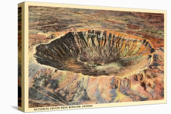 Meteorite Crater, Winslow, Arizona-null-Stretched Canvas