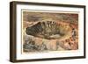 Meteorite Crater, Winslow, Arizona-null-Framed Art Print