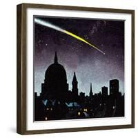 Meteorites in the Night Sky-McConnell-Framed Giclee Print