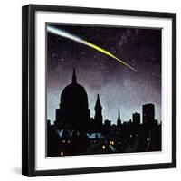 Meteorites in the Night Sky-McConnell-Framed Giclee Print