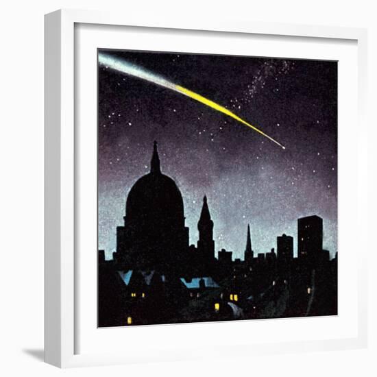 Meteorites in the Night Sky-McConnell-Framed Giclee Print