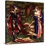 St. George and the Dragon-Meteyard-Stretched Canvas