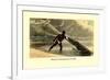 Method of Attacking the Crocodile-null-Framed Art Print