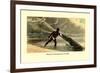 Method of Attacking the Crocodile-null-Framed Art Print