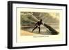 Method of Attacking the Crocodile-null-Framed Art Print