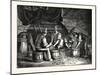 Method of Curing Anchovies in Sicily Italy-null-Mounted Giclee Print