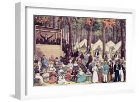 Methodist Camp Meeting, 1836-Edward Williams Clay-Framed Giclee Print