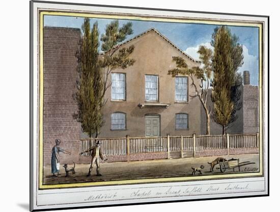 Methodist Chapel, Great Suffolk Street, Southwark, London, 1825-G Yates-Mounted Giclee Print
