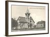 Methodist Church, Livingston-null-Framed Art Print