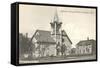 Methodist Church, Livingston-null-Framed Stretched Canvas