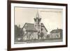 Methodist Church, Livingston-null-Framed Art Print