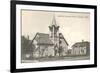 Methodist Church, Livingston-null-Framed Art Print