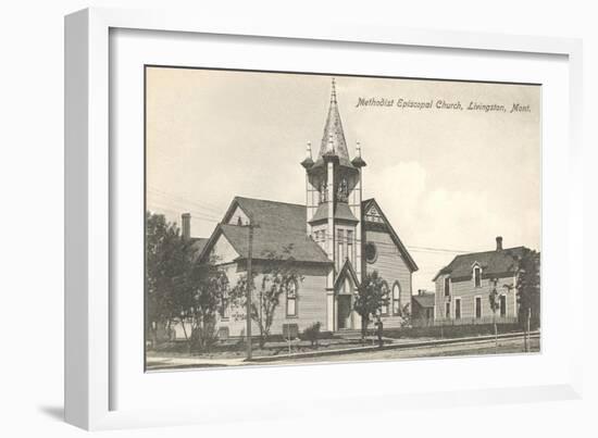 Methodist Church, Livingston-null-Framed Art Print