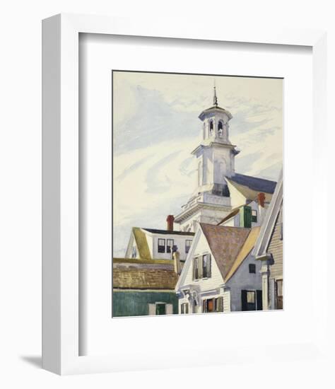 Methodist Church Tower, 1930-Edward Hopper-Framed Art Print