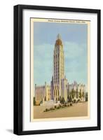 Methodist Church, Tulsa, Oklahoma-null-Framed Art Print