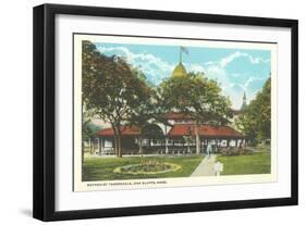 Methodist Tabernacle, Oak Bluffs-null-Framed Art Print