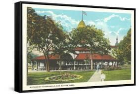 Methodist Tabernacle, Oak Bluffs-null-Framed Stretched Canvas