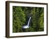 Metlako Falls Along Eagle Creek in the Mount Hood National Forest, Oregon, USA-Chuck Haney-Framed Photographic Print