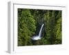 Metlako Falls Along Eagle Creek in the Mount Hood National Forest, Oregon, USA-Chuck Haney-Framed Photographic Print