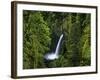 Metlako Falls Along Eagle Creek in the Mount Hood National Forest, Oregon, USA-Chuck Haney-Framed Photographic Print