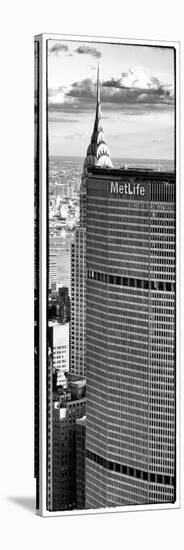 Metlife Building and Tof of Chrysler Building, Manhattan, New York City-Philippe Hugonnard-Stretched Canvas