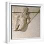 Metope Depicting Dancers, Relief from Heraion Near Paestum, Campania, Italy, Detail-null-Framed Giclee Print