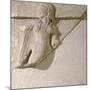 Metope Depicting Dancers, Relief from Heraion Near Paestum, Campania, Italy, Detail-null-Mounted Giclee Print