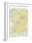 Metric Pantone Yellow-Denise Brown-Framed Art Print