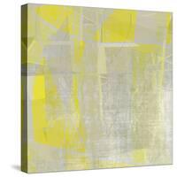 Metric Square 1-Denise Brown-Stretched Canvas