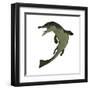 Metriorhynchus, an Extinct Genus of Crocodyliform from the Jurassic Period-null-Framed Art Print