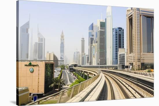 Metro, Dubai, United Arab Emirates-Fraser Hall-Stretched Canvas