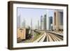 Metro, Dubai, United Arab Emirates-Fraser Hall-Framed Photographic Print