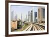 Metro, Dubai, United Arab Emirates-Fraser Hall-Framed Photographic Print