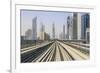 Metro, Dubai, United Arab Emirates-Fraser Hall-Framed Photographic Print